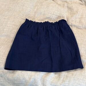 J. Crew Dark Blue Mini Skirt